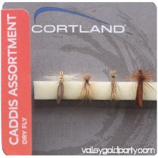Cortland 4pk Flies, Caddis Dry Assortment 555503306